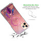 Avis Evetane Coque iPhone 11 Pro anti-choc souple angles renforcés transparente Motif Attrape rêve rose