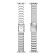 Avizar Bracelet pour Apple Watch 49mm / 45mm / 44mm / 42mm en alliage de titane argent Bracelet de montre Argent