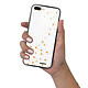 Evetane Coque iPhone 7 Plus/ 8 Plus Coque Soft Touch Glossy Marguerite Design pas cher
