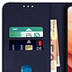 Avizar Etui Samsung Galaxy S21 FE Clapet Portefeuille Fonction Support vidéo Bleu Nuit pas cher