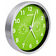 Bresser Horloge Murale 25cm Mytime Avec Température Et Humidité Couleur Verte BRE_8020310B4K000