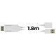 Acheter Avizar Câble USB Femelle MHL Vers HDMI Mâle Et USB Mâle Smartphone / Tablette - Blanc