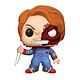 Chucky Jeu d'enfant - Figurine POP!  (Exc) Chucky Half (BD) 9 cm Figurine POP! Chucky Jeu d'enfant, modèle (Exc) Chucky Half (BD) 9 cm.