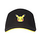 Pokémon - Casquette hip hop Pikachu Badge Casquette hip hop Pokémon, modèle Pikachu Badge.
