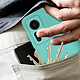 Avizar Coque pour Xiaomi 12 Lite Silicone Semi-rigide Finition Soft-touch Fine  turquoise pas cher