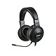 Blaupunkt - Casque Gaming Filaire - BLP069 - Noir Casque gaming noir filaire, port USB et jack audio 3,5mm, micro rétractable