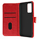Avizar Housse pour Xiaomi Redmi Note 11 Pro 5G Portefeuille Fonction Support rouge Étui de la série Chesterfield spécialement conçu pour Xiaomi Redmi Note 11 Pro 5G