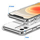 Avis Evetane Coque iPhone 12 mini (5,4 pouces) Anti-Chocs avec Bords Renforcés en silicone transparente Motif