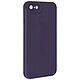 Avizar Coque pour iPhone 7 / 8 / SE 2020 / SE 2022 Silicone Protection Caméra Violet Foncé Couleurs éclatantes pour un style élégant qui ravive le design de votre smartphone