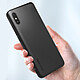 Made for Xiaomi Coque semi-rigide pour Xiaomi Redmi 9A et Verre Trempé 9H  Noir pas cher