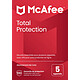 McAfee Total Protection - Licence 2 ans - 5 postes - A télécharger Logiciel de sécurité (Multilingue, Windows, MacOS, iOS, Android)