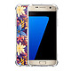Avis LaCoqueFrançaise Coque Samsung Galaxy S7 anti-choc souple angles renforcés transparente Motif Fleurs violettes et oranges