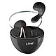 LinQ Écouteurs Bluetooth Intra-auriculaires Design Goutte D'eau et Boîtier Noir - Écouteurs Bluetooth noir de LinQ, adoptant un design goutte d'eau très tendance et élégant