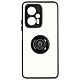 Avizar Coque pour Xiaomi Poco X4 GT Bi-matière Bague Métallique Support Vidéo  noir - Coque de protection avec un anneau de maintien conçue spécialement pour votre Xiaomi Poco X4 GT