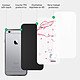 Acheter Evetane Coque iPhone 6/6s Coque Soft Touch Glossy Chat et Fleurs Design