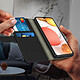 Avizar Housse Samsung Galaxy A32 Porte-carte Fonction Support Vidéo noir pas cher