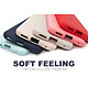 Avis Jaym Coque pour Samsung Galaxy A32 5G Premium Soft Feeling Rouge