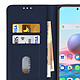 Avizar Étui Xiaomi Redmi Note 10 / 10s Protection Porte-carte Fonction Support bleu pas cher