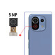 Avis Clappio Caméra Objectif Macro 5MP pour Xiaomi 11 Lite 5G NE et Mi 11 Lite 5G Noir