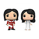 The White Stripes - Pack 2 Figurines POP! Jack White & Meg White 9 cm Pack de 2 Figurines POP! The White Stripes, modèles Jack White &amp; Meg White 9 cm.