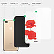 Acheter Evetane Coque iPhone 7 Plus/ 8 Plus Coque Soft Touch Glossy Coquelicot Design