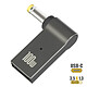 Adaptateur de Charge USB-C 100W vers DC 3.5 x 1.35mm Connectez votre câble USB-C à votre appareil à port 3.5 x 1.35mm pour permettre sa charge