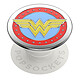 Popsockets PopGrip Wonder Woman pour Smartphone, Bague et Support Universel Blanc PopSockets Popgrip, issu de la collection Hero