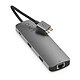 Avis Linq Multiports USB-C 7-en-1 GrisD2 Pro MST Gris