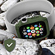 Avizar Protection Intégrale Verre Trempé Apple Watch Series 3 / 2 / 1 42mm Kaki pas cher