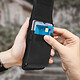 Acheter Avizar Étui ceinture Vertical Smartphone en Tissu Oxford avec Porte-carte Noir