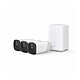 Eufy - Kit 3 caméras eufyCam 2 1080p + Home base