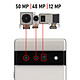 Avis Clappio Caméra Arrière pour Google Pixel 6 Pro 50MP + 12MP + 48MP Noir