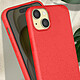Acheter Avizar Coque cordon pour iPhone 15 Silicone Recyclable  Rouge