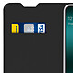 Dux Ducis Housse Samsung pour Galaxy A50 Étui Porte-cartes Fonction Stand  Noir pas cher