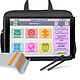 Pack Facilotab L Rubis - 10,1" 64 Go Noir WiFi 4G Pack Tablette Senior - Simple Intuitive et Sans Abonnement - Idéale pour Personne Âgée - Modèle Facilotab L Rubis - 10,1" 64 Go Noir WiFi 4G