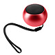 Moxie Mini Enceinte Sans-fil Bluetooth Autonomie 3h Design Ultra-compact Rouge - Profitez de vos moments musicaux avec la mini enceinte sans fil Iron Boom Mini Rouge de Moxie