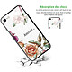 Avis LaCoqueFrançaise Coque iPhone 7/8/ iPhone SE 2020/ 2022 Coque Soft Touch Glossy Amour en fleurs Design