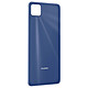 Clappio Cache Batterie pour Huawei Y5p Façade Arrière de Remplacement Bleu Cache batterie de remplacement pour Huawei Y5p