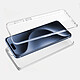 Acheter Evetane Coque iPhone 15 Pro 360° intégrale Protection avant et arrière silicone transparente Motif