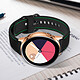 Avis Avizar Bracelet pour Galaxy Watch 5 / 5 Pro / 4 Silicone Coutures Bicolore  Noir / Vert
