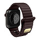Avizar Bracelet pour Apple Watch 41mm et 40mm et 38 mm Silicone Souple et Doux  Marron Un bracelet en silicone doux conçu pour Apple Watch Series 8 et 7 41mm / Series SE 2022, SE, 6, 5, et 4 40mm / Series 3, 2 et 1 38mm