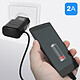Avis Avizar Chargeur Secteur 2A avec Connecteur Micro-USB Câble 120 cm intégré