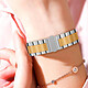Acheter Avizar Bracelet pour Huawei Watch Fit 2 Maille Acier Inoxydable Bicolore  argent / doré