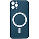 Avizar Coque MagSafe pour iPhone 11 Pro Soft Touch Finition Mate Bords Surélevés  bleu - Coque MagSafe conçue spécialement pour votre Apple iPhone 11 Pro