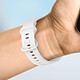Acheter Avizar Bracelet pour Samsung Galaxy Watch Active 2 40mm Silicone Lisse Blanc