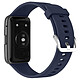 Avizar Bracelet pour Huawei Watch Fit 2 Silicone Résistant Sangle à Trous  bleu nuit - Bracelet spécifiquement conçu pour Huawei Watch Fit 2