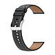 Avizar Bracelet Cuir pour Galaxy Watch 3 45mm Huawei Watch GT3 GT2 46mm Noir Bracelet en cuir spécifiquement conçu pour votre montre connectée Galaxy Watch 3 45mm / Galaxy Watch 46mm / Huawei Watch GT 3 et GT 2 46mm