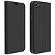 Dux Ducis Housse pour iPhone SE 2020 / 8 / 7 Porte-carte Fonction Support  Noir - Revêtement en éco-cuir avec un effet satiné pour un rendu moderne et élégant.