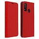 Avizar Étui Huawei P smart 2020 Folio Cuir Véritable Porte-carte Support Vidéo Rouge - Housse de protection conçue pour Huawei P smart 2020
