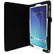 Avizar Housse de protection Noir pour Samsung Galaxy Tab E 9.6 - Fonction support video Etui folio grainé avec emplacement stylet pour Samsung Galaxy Tab E 9.6
